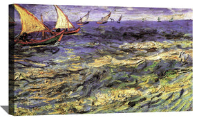 Seascape at Saintes Maries 2 Canvas Art