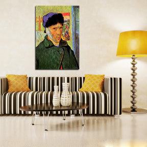 Self Portrait with Bandaged Ear Canvas Art