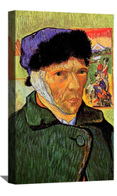Self Portrait with Bandaged Ear Canvas Art