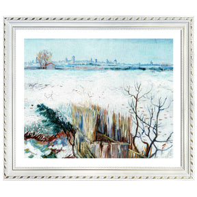Vincent Van Gogh Snowy Landscape Wall Art Van Gogh Poster
