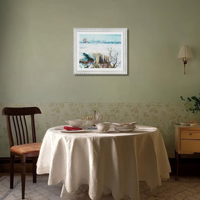 Vincent Van Gogh Snowy Landscape Wall Art Van Gogh Poster