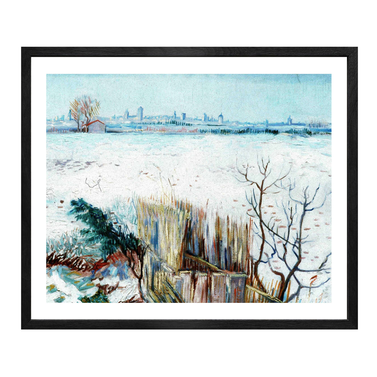 Van Gogh Art Lane In Garden