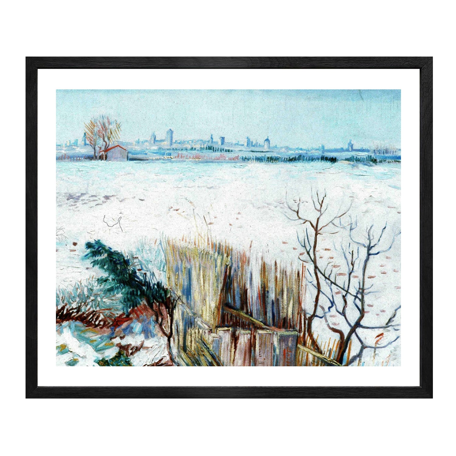 Van Gogh Art Lane In Garden