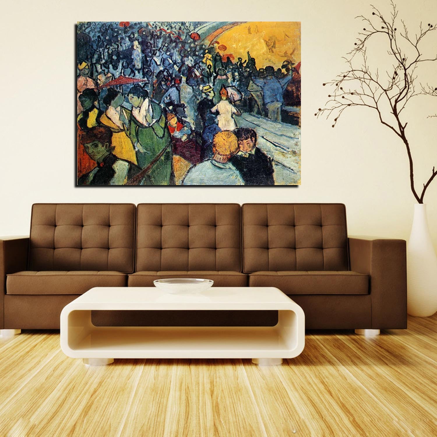 Spectators In The Arena At Arles Canvas Art
