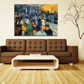 Spectators In The Arena At Arles Canvas Art