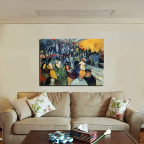 Spectators In The Arena At Arles Canvas Art