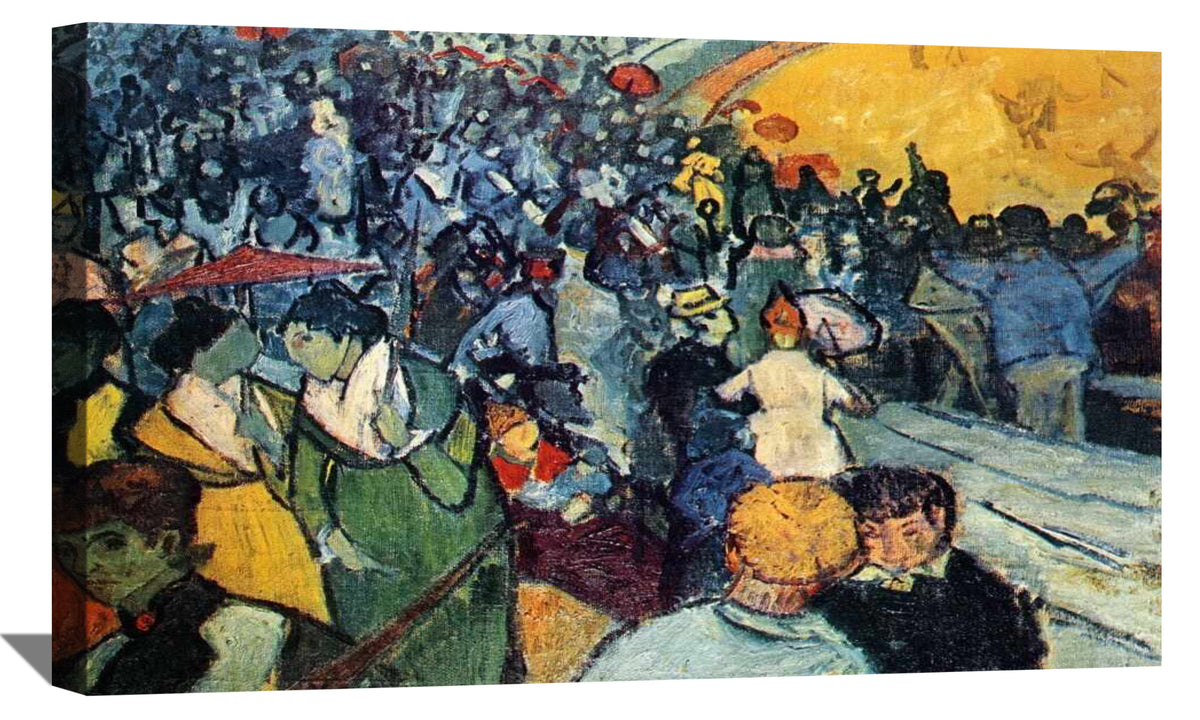 Spectators In The Arena At Arles Canvas Art