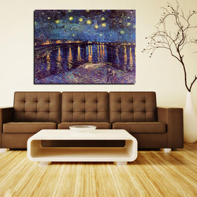 Starry Night Over the Rhone Canvas Art
