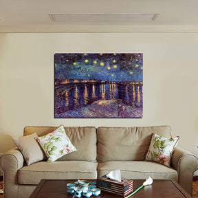 Starry Night Over the Rhone Canvas Art