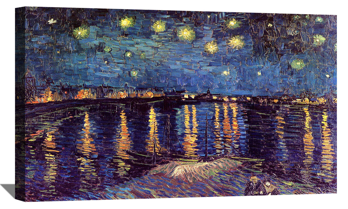 Starry Night Over the Rhone Canvas Art