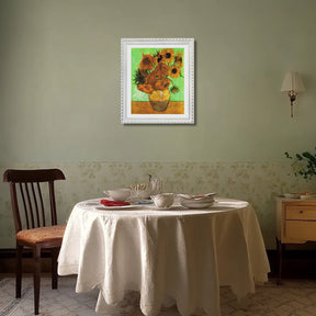 Vincent Van Gogh Still Life Vase With Twelve Sunflowers Wall Art Van Gogh Poster