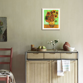 Vincent Van Gogh Still Life Vase With Twelve Sunflowers Wall Art Van Gogh Poster