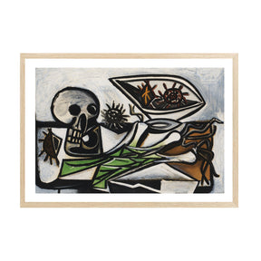 Pablo Picasso Wall Art Still Life With Skull Poster Framed Art