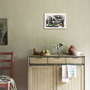 Pablo Picasso Wall Art Still Life With Skull Poster Framed Art