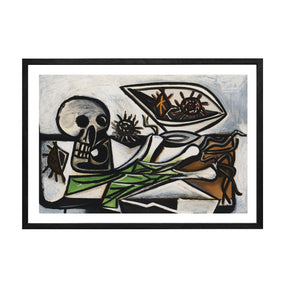 Pablo Picasso Wall Art Still Life With Skull Poster Framed Art