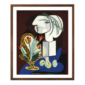 Pablo Picasso Wall Art Still Life With Vase Poster Framed Art
