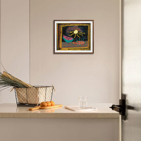 Pablo Picasso Wall Art Still Life With Watermelon Poster Framed Art