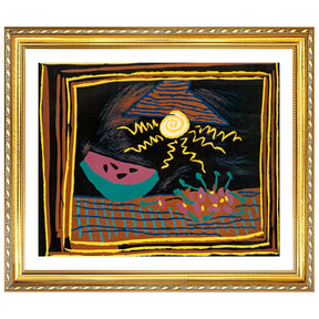 Pablo Picasso Wall Art Still Life With Watermelon Poster Framed Art