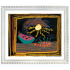 Pablo Picasso Wall Art Still Life With Watermelon Poster Framed Art