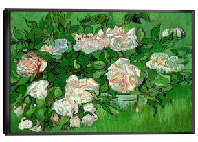 Still Life Pink Roses Canvas Art