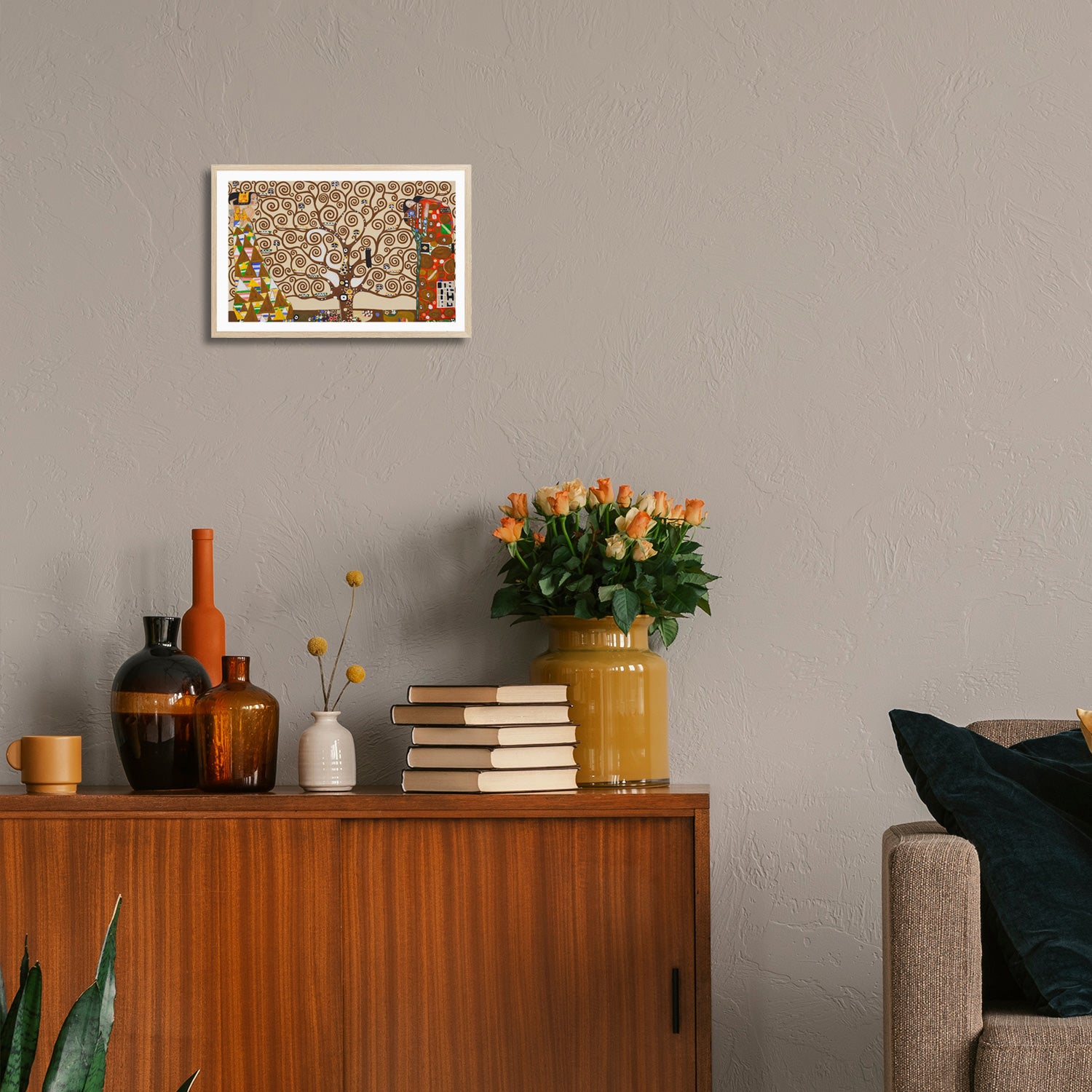 Gustav Klimt Wall Art Tree Of Life Poster Framed Klimt Art