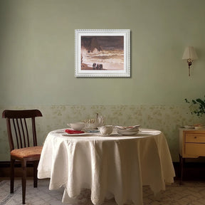 Claude Monet Wall Art Stormy Sea At Etretat Poster Framed