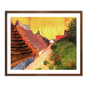Vincent Van Gogh Street In Saintes Maries Wall Art Van Gogh Poster