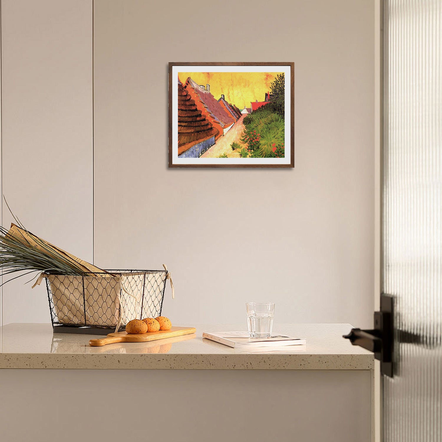 Vincent Van Gogh Street In Saintes Maries Wall Art Van Gogh Poster