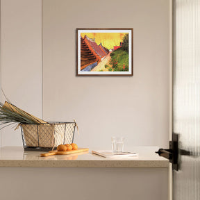 Vincent Van Gogh Street In Saintes Maries Wall Art Van Gogh Poster