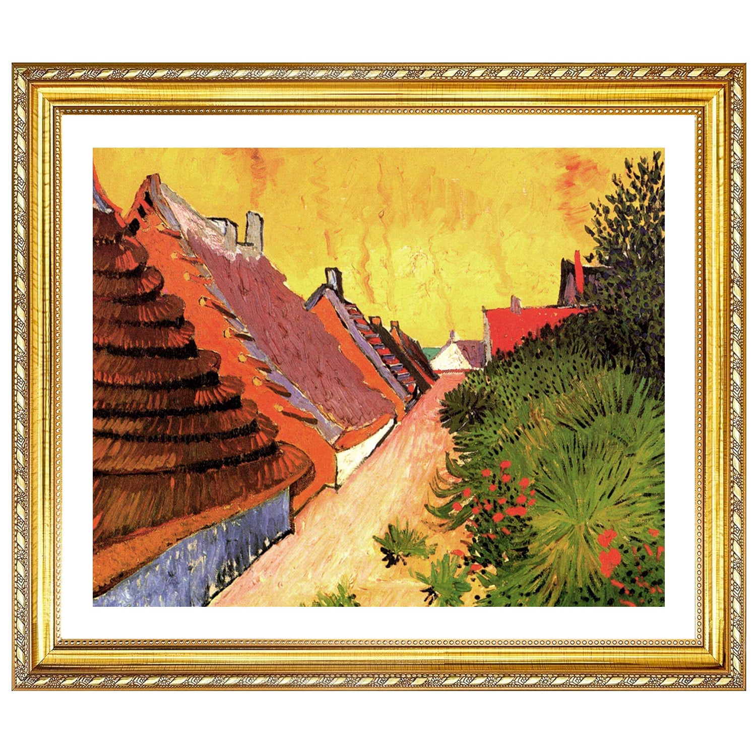 Vincent Van Gogh Street In Saintes Maries Wall Art Van Gogh Poster