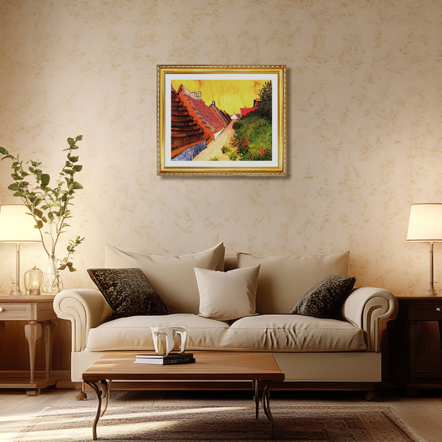 Vincent Van Gogh Street In Saintes Maries Wall Art Van Gogh Poster