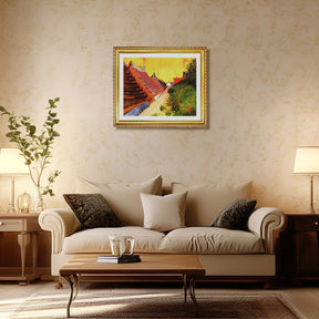 Vincent Van Gogh Street In Saintes Maries Wall Art Van Gogh Poster