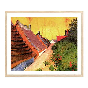 Vincent Van Gogh Street In Saintes Maries Wall Art Van Gogh Poster