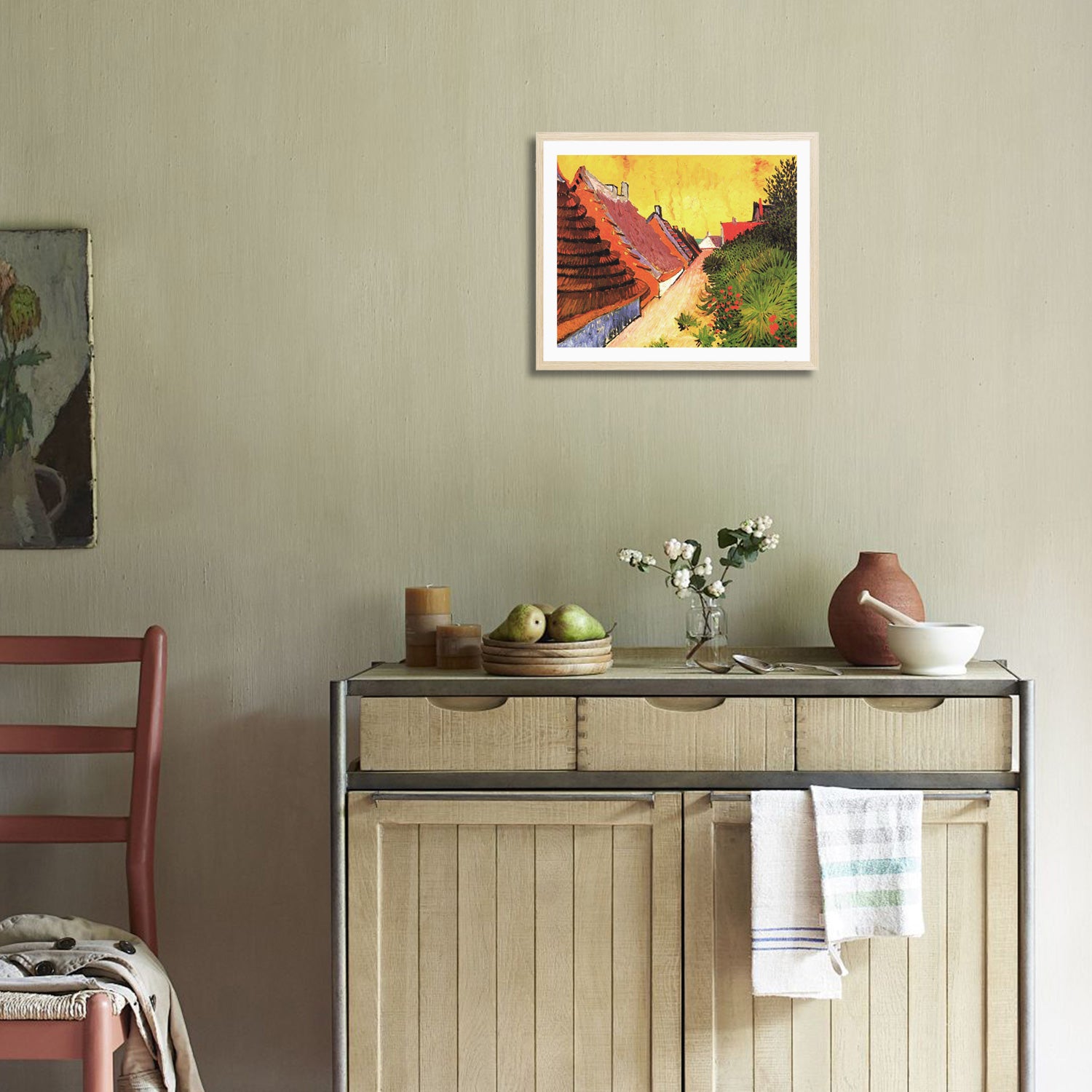 Vincent Van Gogh Street In Saintes Maries Wall Art Van Gogh Poster