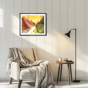 Vincent Van Gogh Street In Saintes Maries Wall Art Van Gogh Poster