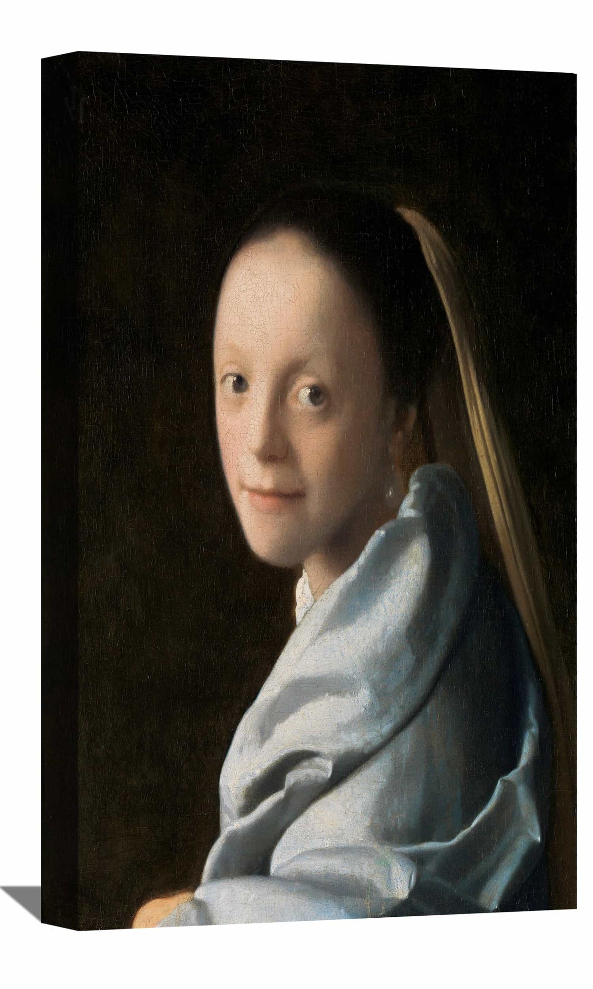 Study of a Young Woman Canvas Art