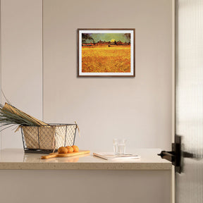 Vincent Van Gogh Sunset Wheat Fields Maries Wall Art Van Gogh Poster