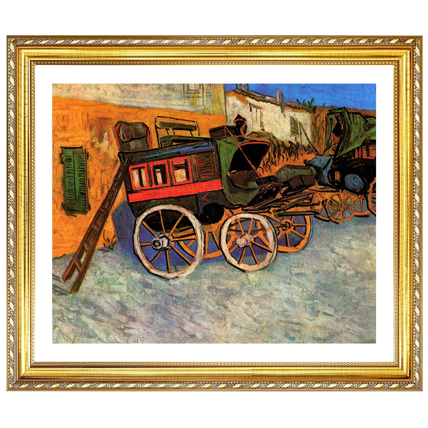 Vincent Van Gogh Tarascon Diligence Wall Art Van Gogh Poster