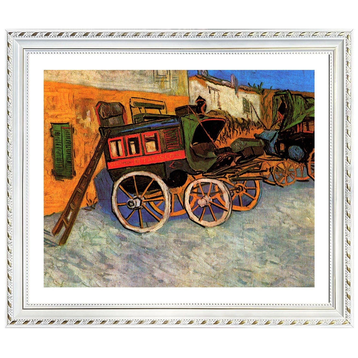 Vincent Van Gogh Tarascon Diligence Wall Art Van Gogh Poster