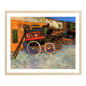 Vincent Van Gogh Tarascon Diligence Wall Art Van Gogh Poster
