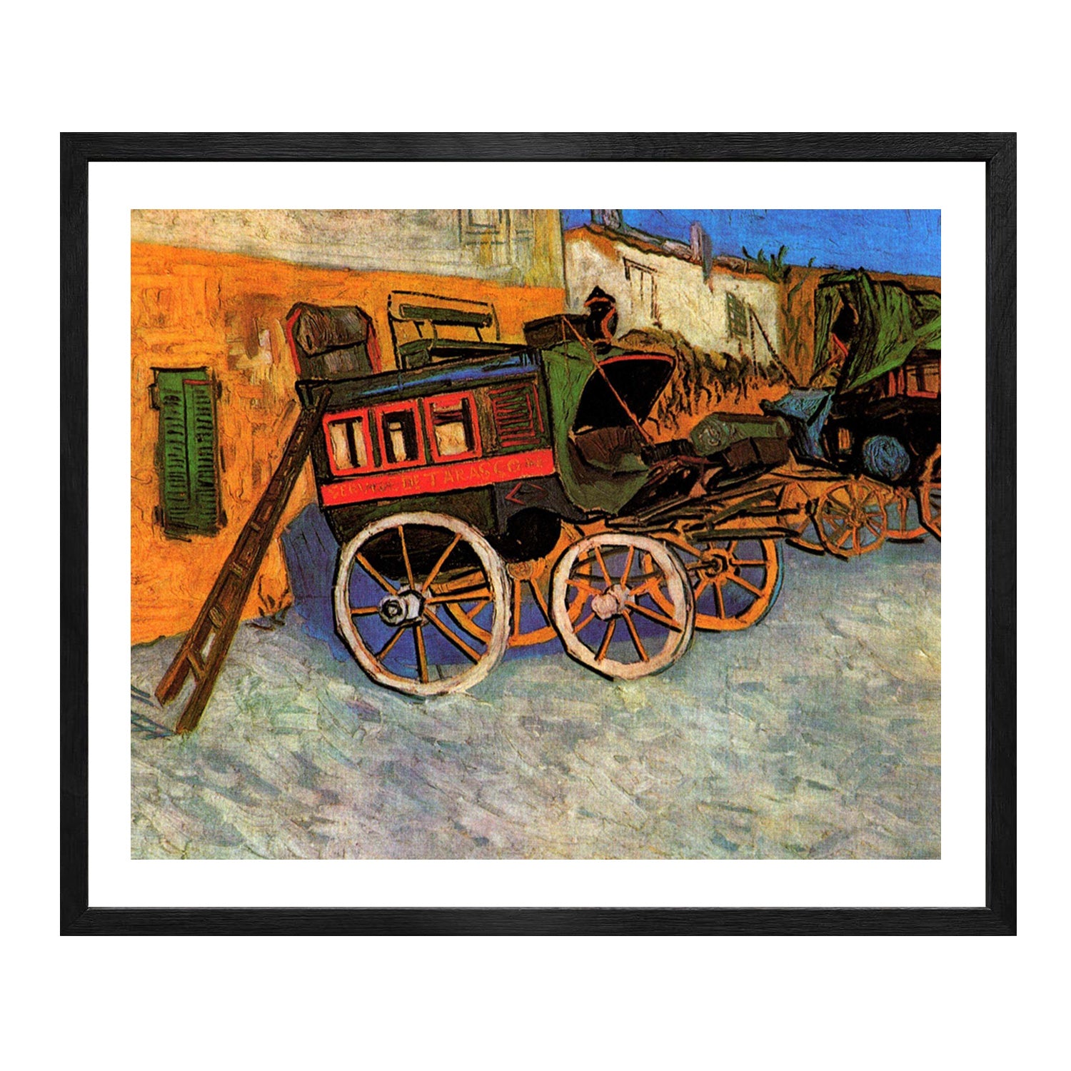 Van Gogh Art Lane In Garden