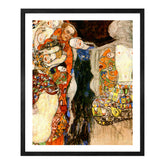 Gustav Klimt Wall Art The Bride 1918 Poster Framed Klimt Art