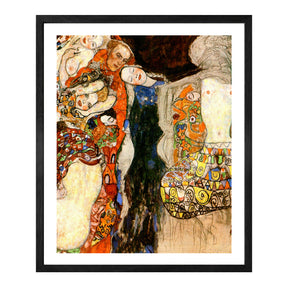 Gustav Klimt Wall Art The Bride 1918 Poster Framed Klimt Art