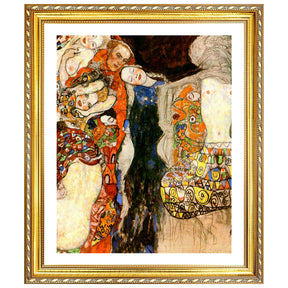 Gustav Klimt Wall Art The Bride 1918 Poster Framed Klimt Art