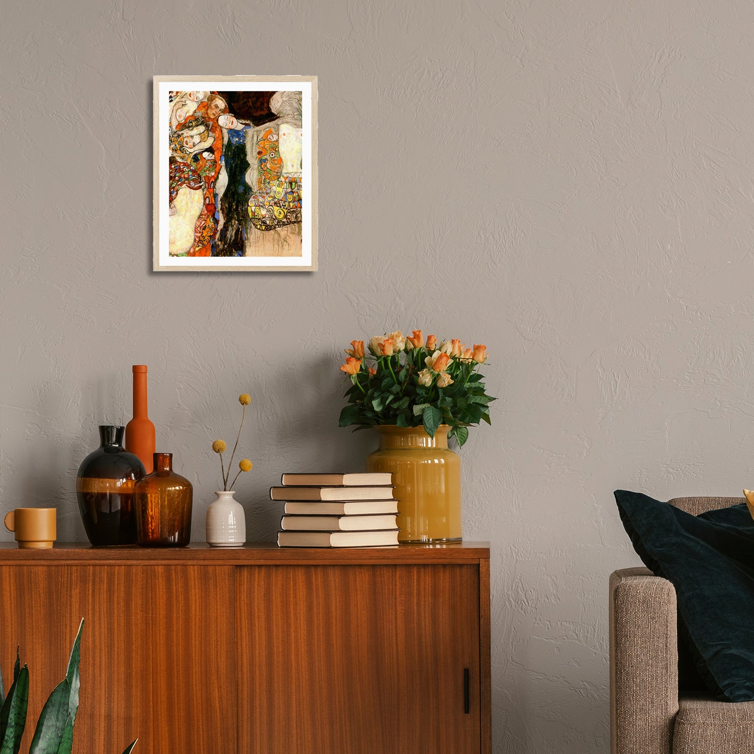 Gustav Klimt Wall Art The Bride 1918 Poster Framed Klimt Art