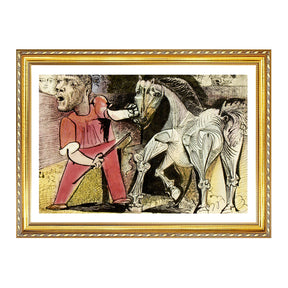 Pablo Picasso Wall Art The Circus Horse Poster Framed Art