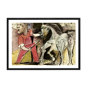 Pablo Picasso Wall Art The Circus Horse Poster Framed Art