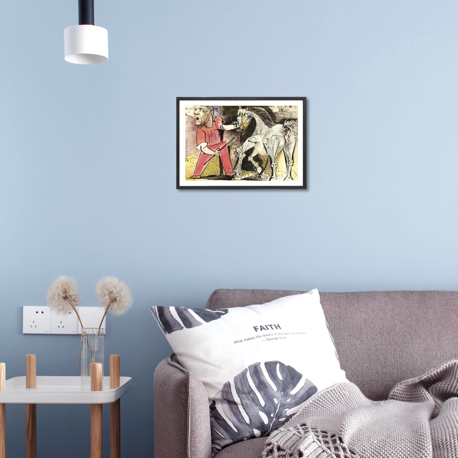 Pablo Picasso Wall Art The Circus Horse Poster Framed Art