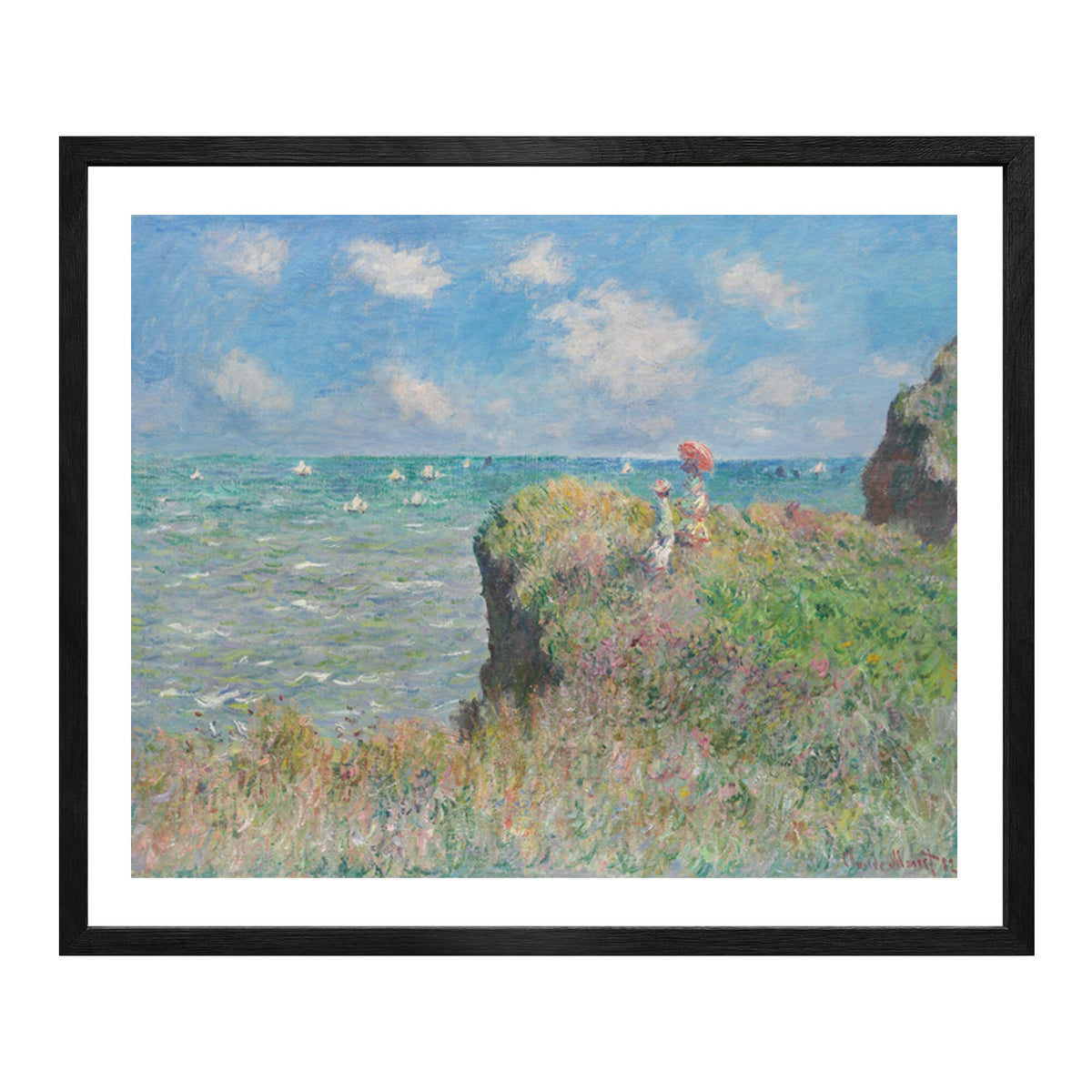 Monet Art Lane In Garden