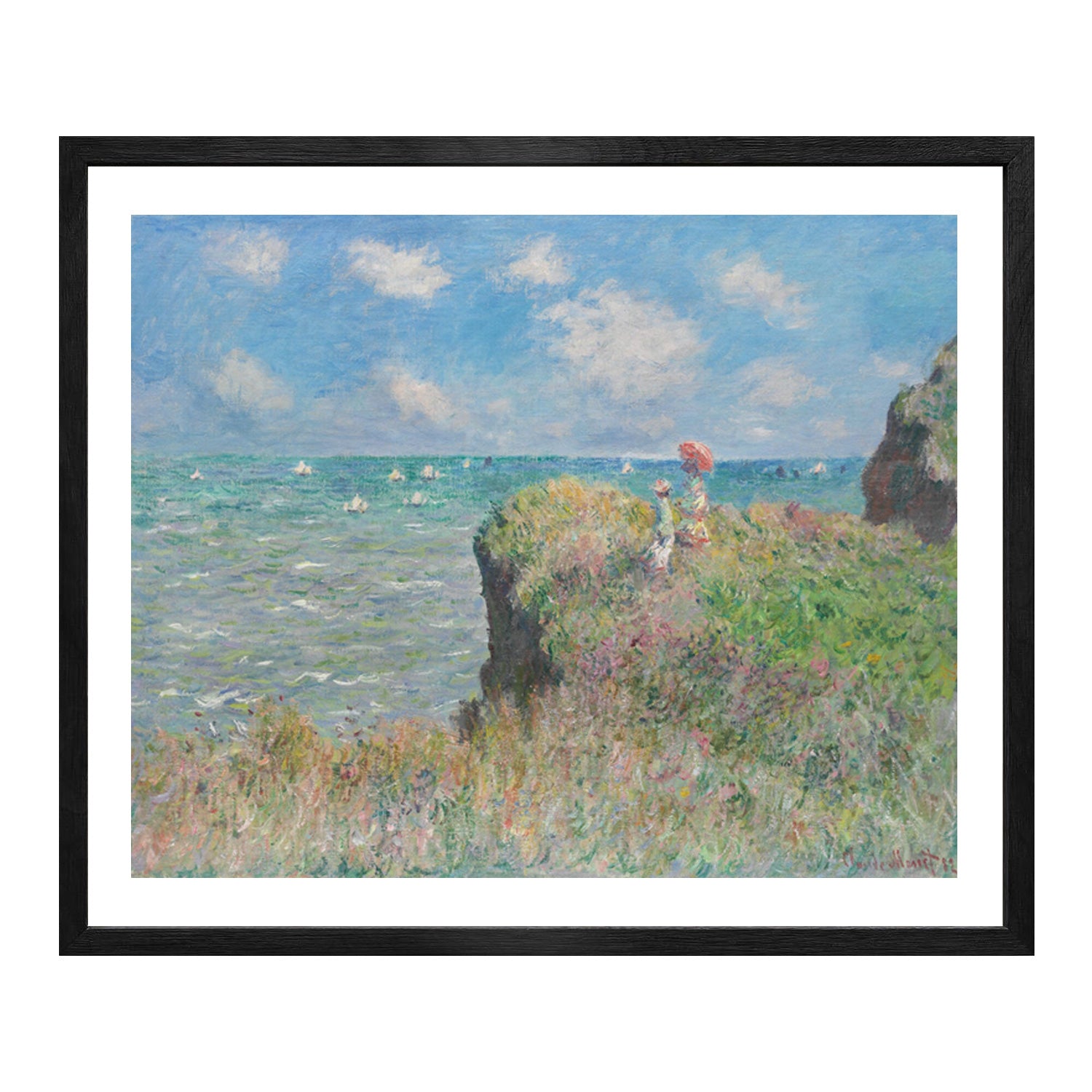 Monet Art Lane In Garden